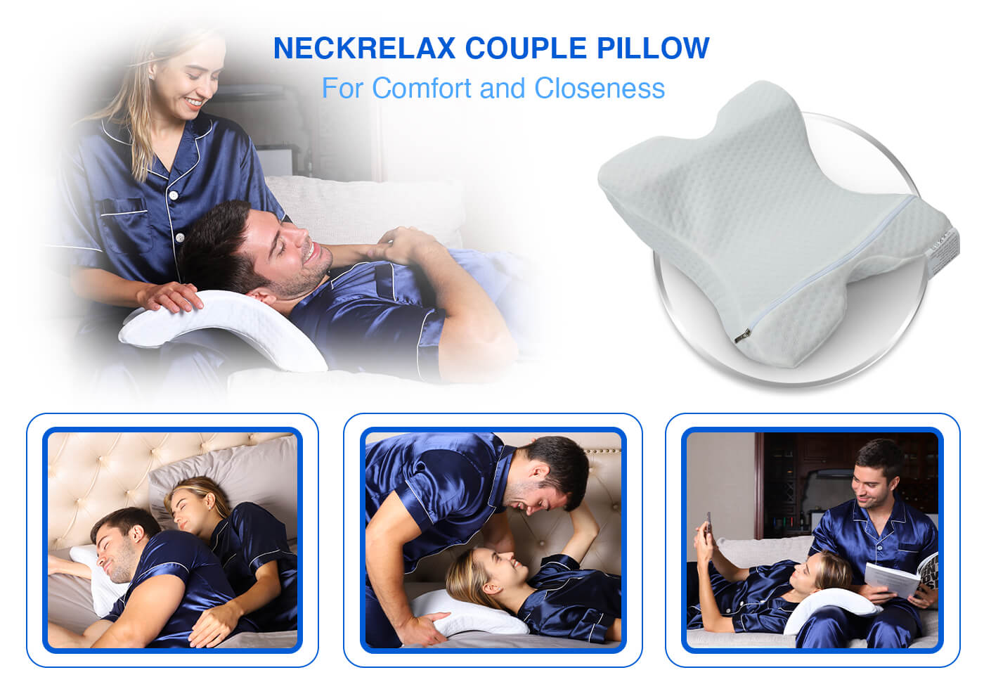 neckrelax couple's pillow review